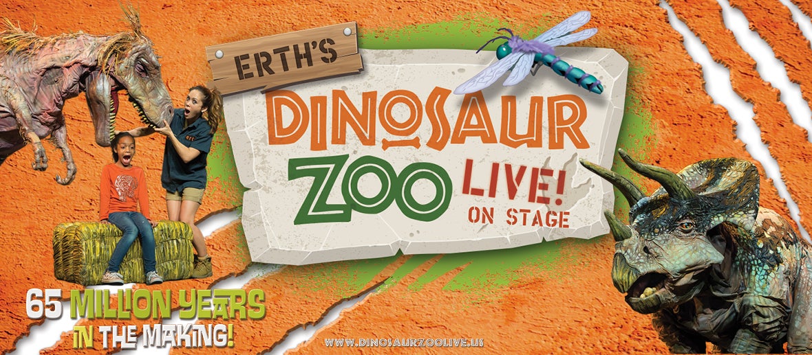 ERTH’S Dinosaur Zoo Live! on Stage